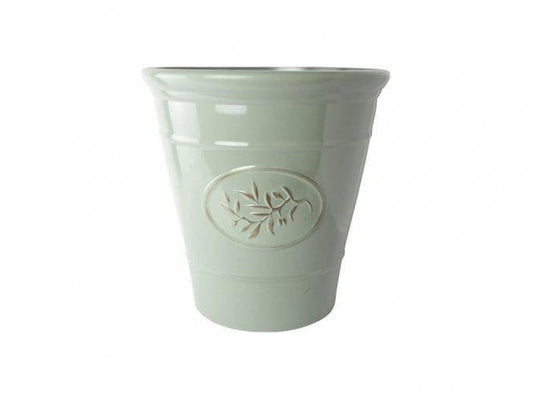 Classic Olive Green Planter - 23cm - Buy Plants Online at Web Garden Centre