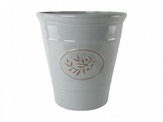 Grey Classic Olive Planter - 23cm - Buy Plants Online from  Web Garden Centre - Just £16! 