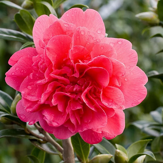 Camellia Japonica 'Williamsi Anticipation' 80cm 3L - Buy Plants Online at Web Garden Centre