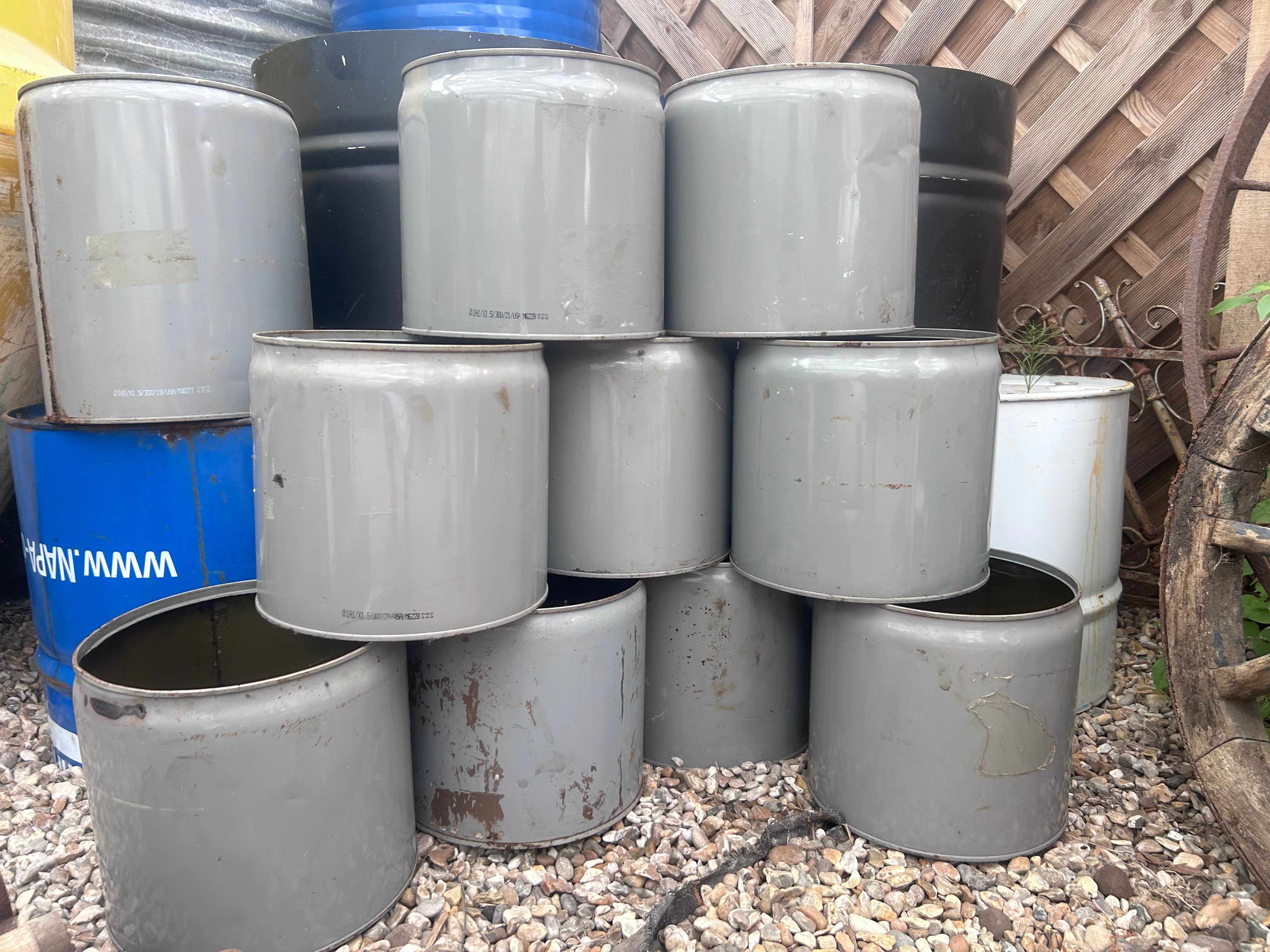 Oil Barrel Planters - Buy Plants Online from  Web Garden Centre - Free Delivery